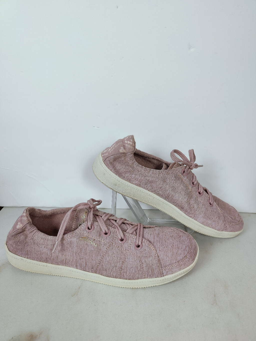 Skechers Womens Madison Ave Inner City Sneakers Pink Sz 11